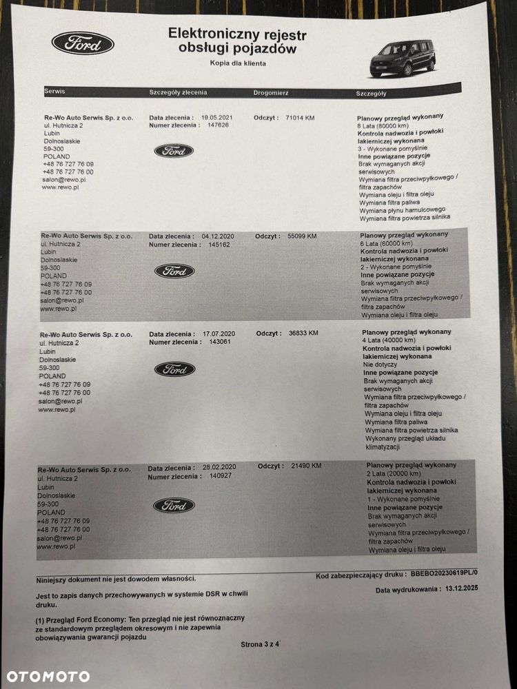 Ford Transit Connect Kombi 230 L2 Trend PowerShift - 19