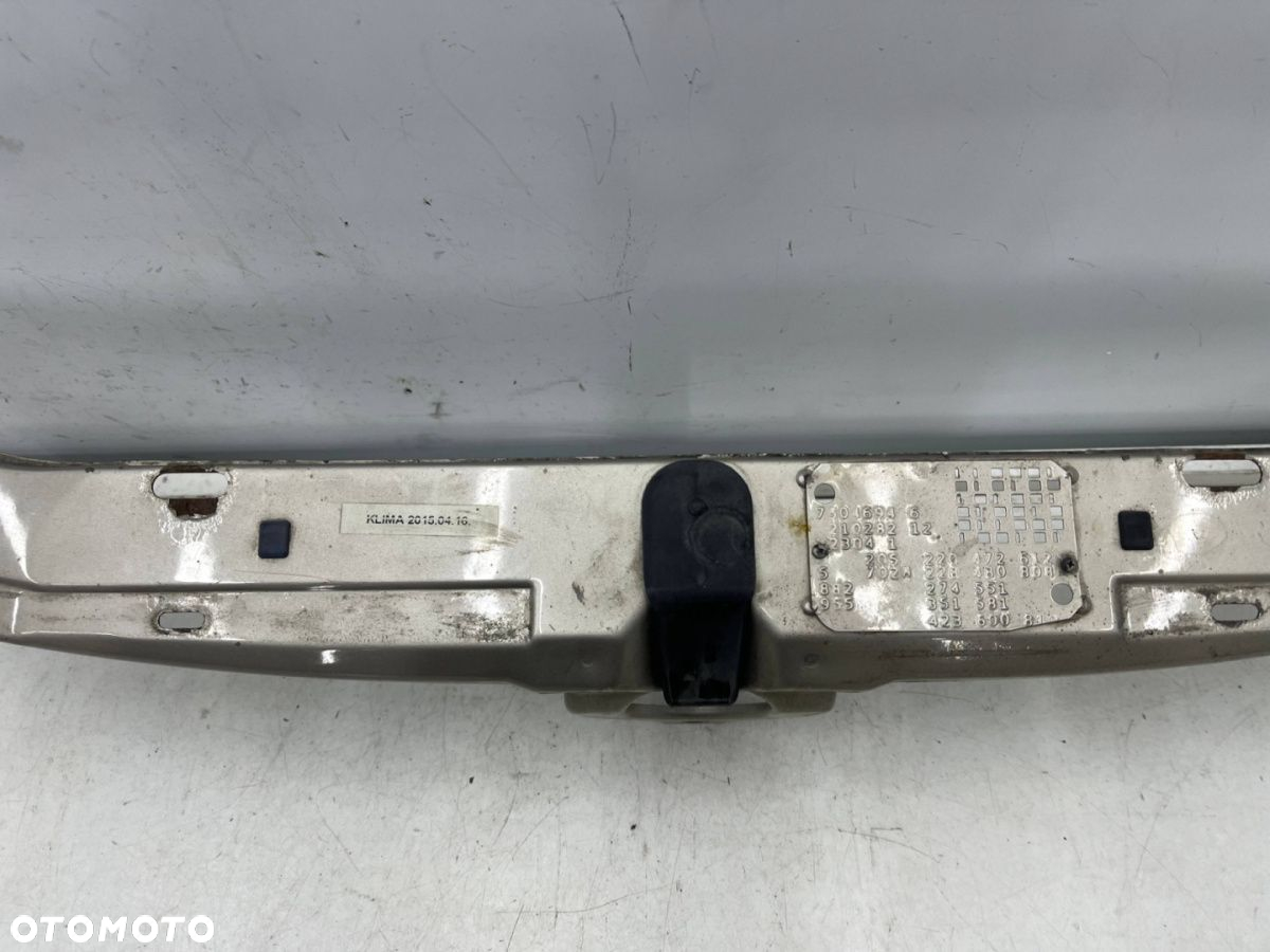 Pas przedni Mercedes w210 95-99r. przedlift górne wzmocnienie pasa wspornik oryginalne - 5