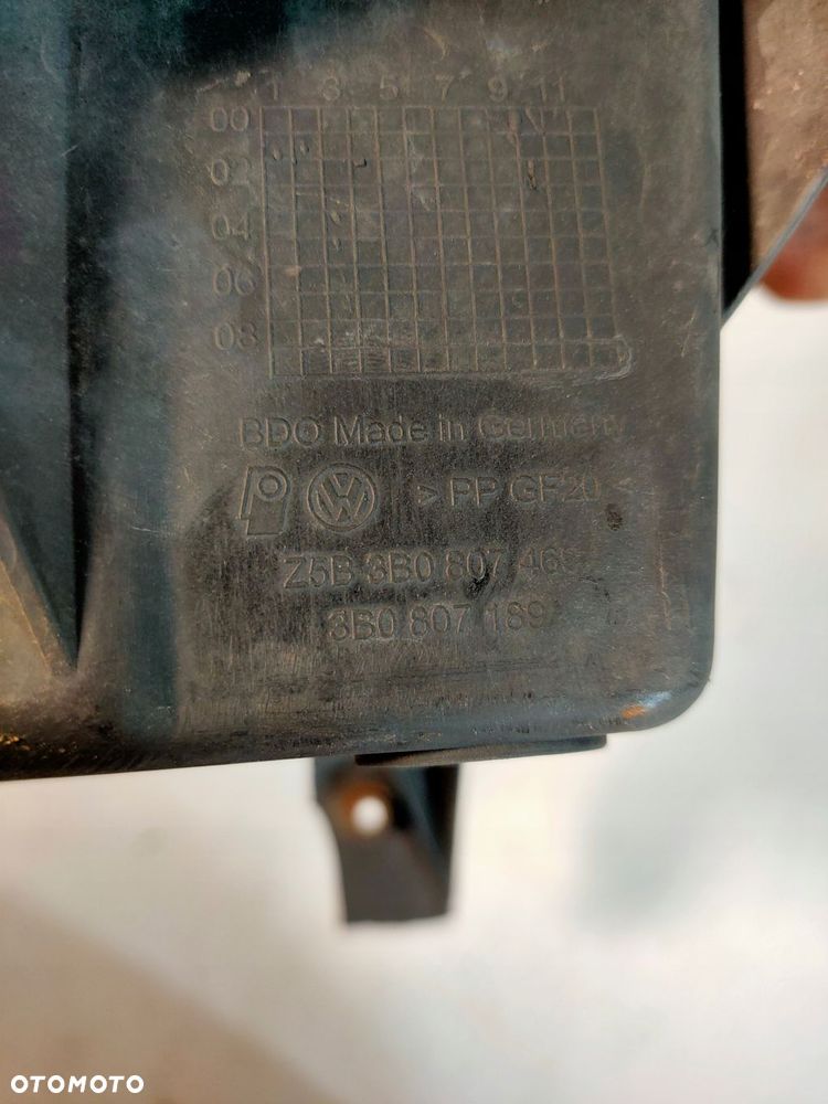 wzmocnienie zderzaka przód 3b0807469 passat b5 fl - 7