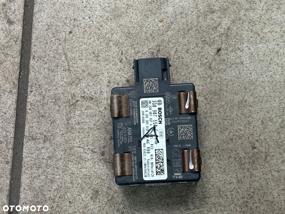 VW AUDI SKODA SEAT SENSOR RADAR DISTRONIC ACC 3Q0907550C - 2
