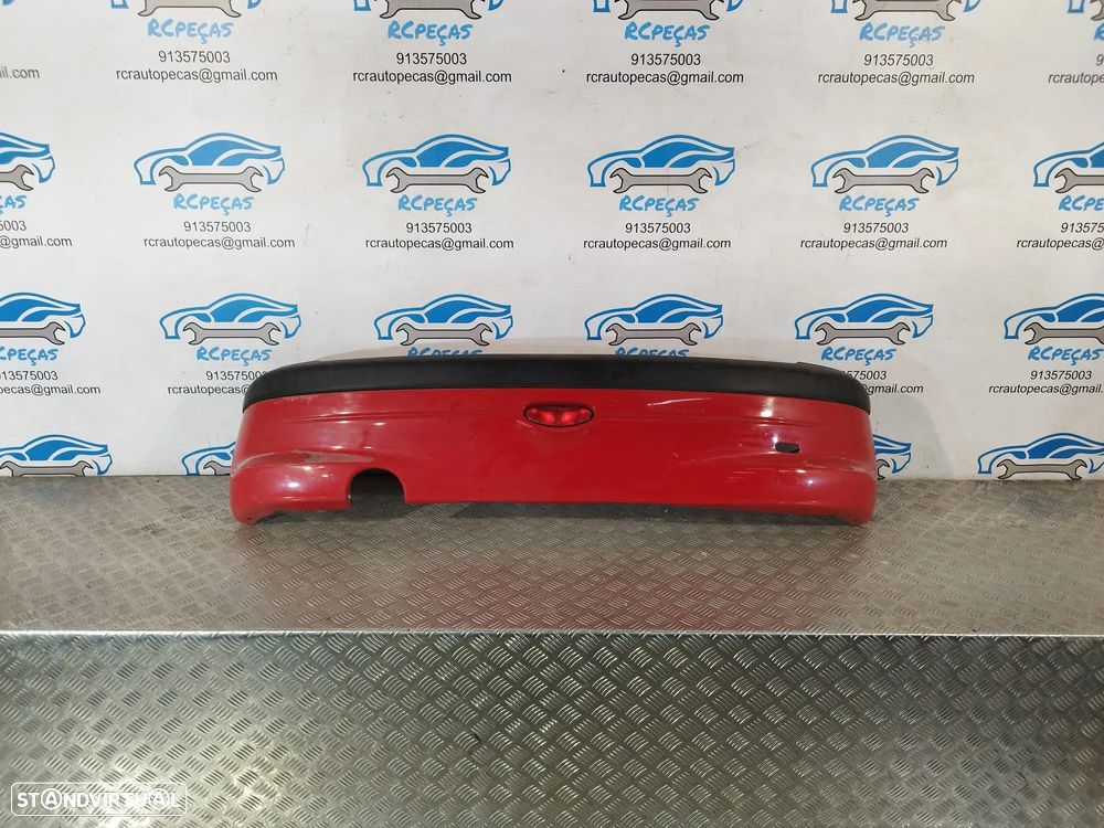 PARACHOQUES TRASEIRO TRÁS PEUGEOT 206 I 1 MK1 FASE I 9628638277 PARA-CHOQUES PARA CHOQUES - 3
