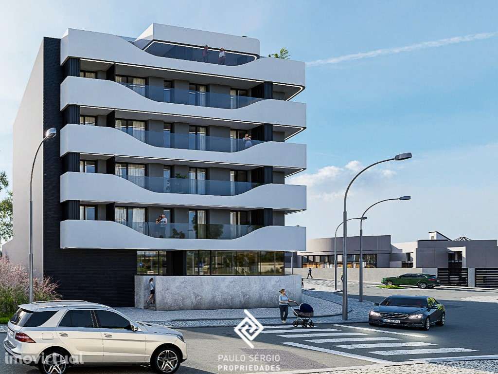 Luxuoso apartamento T1 no centro da Trofa - Grande imagem: 2/16