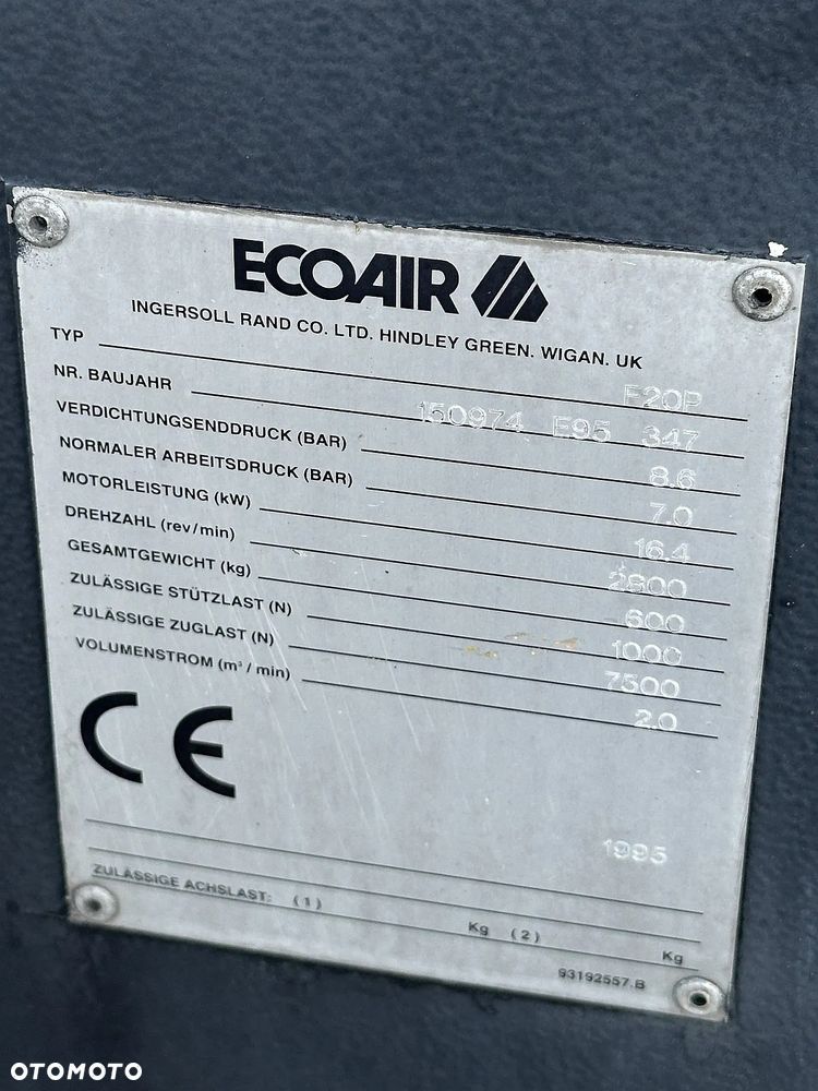 Ingersoll Rand W870 F20P jak P70WP - 10