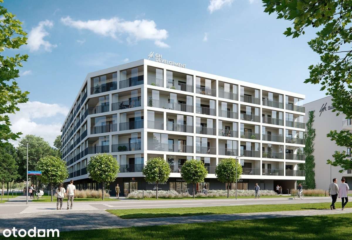2-pokojowe mieszkanie 48m2 + 2 balkony