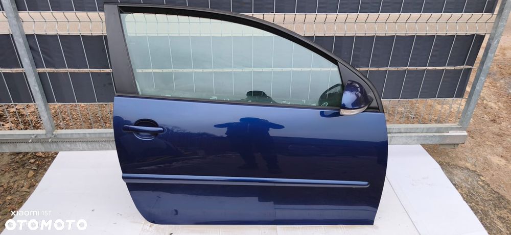 Drzwi prawy przód VW Golf 5 3d LD5Q kompletne pasażera części poszycie drzwi 3 drzwi - 5