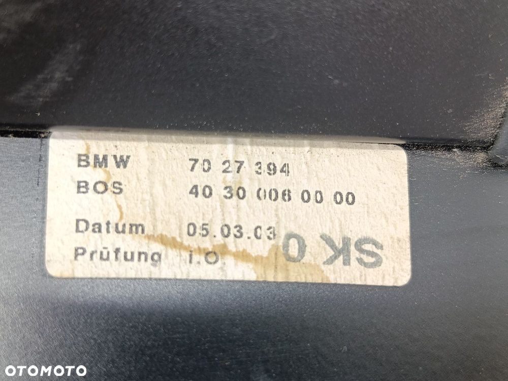 ROLETA BAGAŻNIKA  BMW 3 E46 FL 7027394 - 2