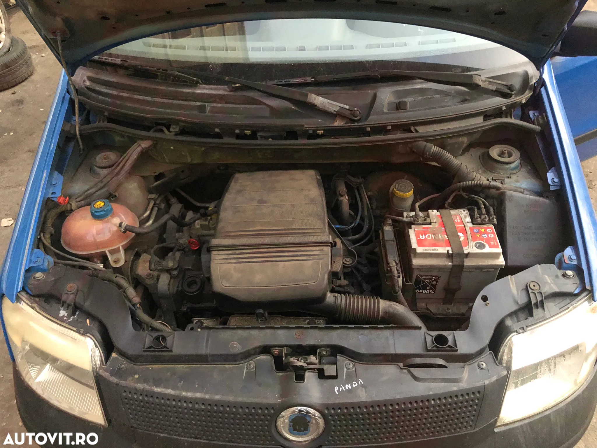 Dezmembrez Fiat Panda albastru benzina 2007 - 4