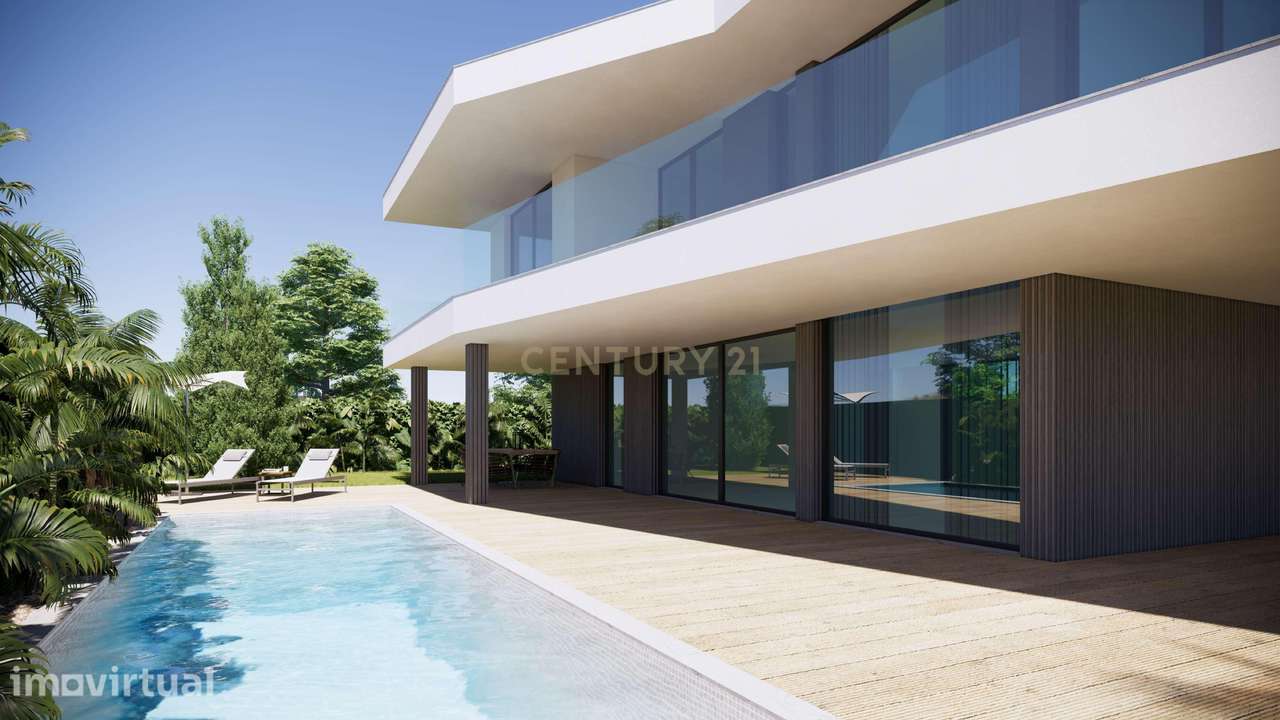 Terreno em Albarraque com Projeto para T5 com piscina e Licença a Paga - Grande imagem: 5/11