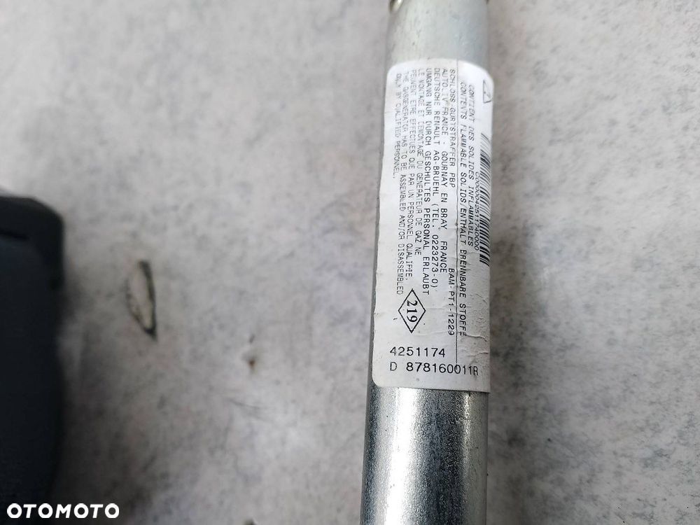PAS BEZPIECZEŃSTWA PRAWY PRZÓD RENAULT MEGANE III 878160011R - 5