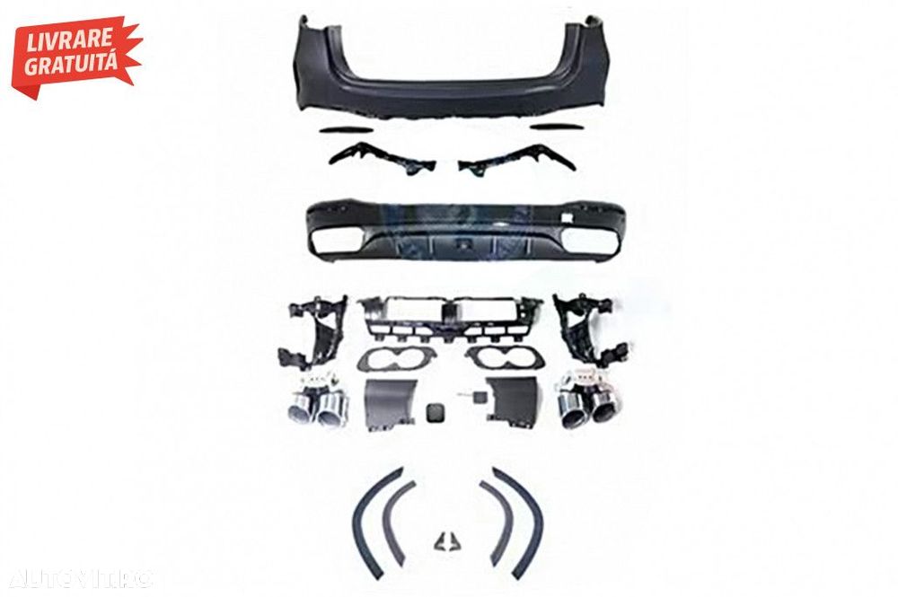 Pachet Exterior Complet Mercedes GLE W167 SUV (2019-Up) GLE 63S Design - 3