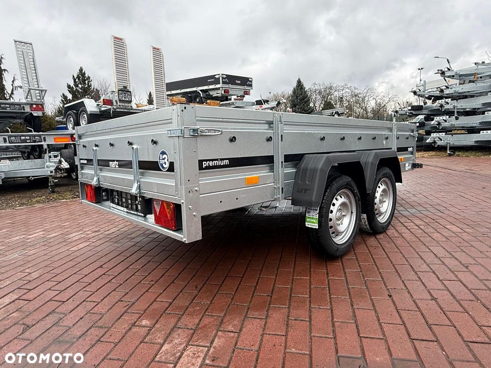 Martz Przyczepa Martz Premium 300/2 2 oś 300x150x40cm dwuosiowa DMC 750kg dostawa - 4