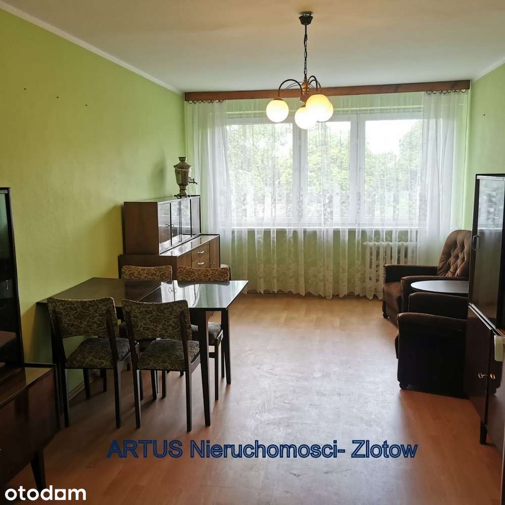 Mieszkanie 3-pok., niski czynsz- Złotów (centrum)