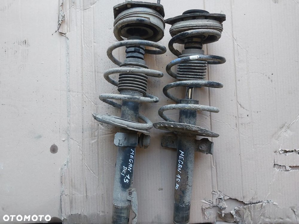 Mcperson amortyzator sprężyna Renault Megane II 2 Scenic 1.5 1.9 DCI przód przedni prawy lewy NA DWIE ŚRUBY - 1