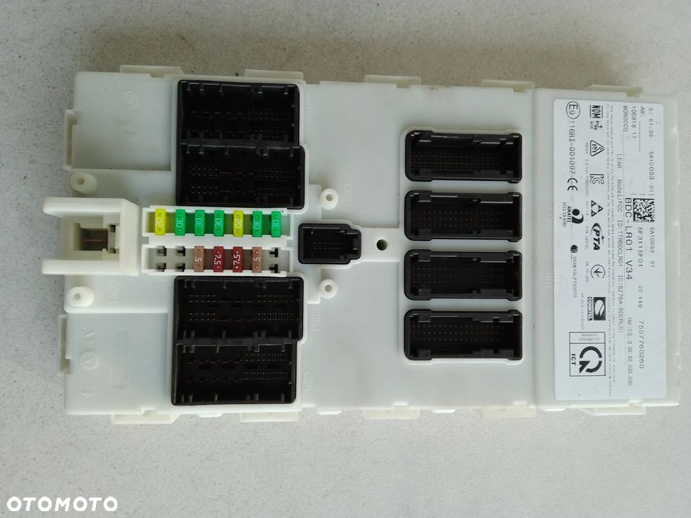 MODUŁ STEROWNIK BDC BMW 5A1D053 BDC-LR01 V34 - 3
