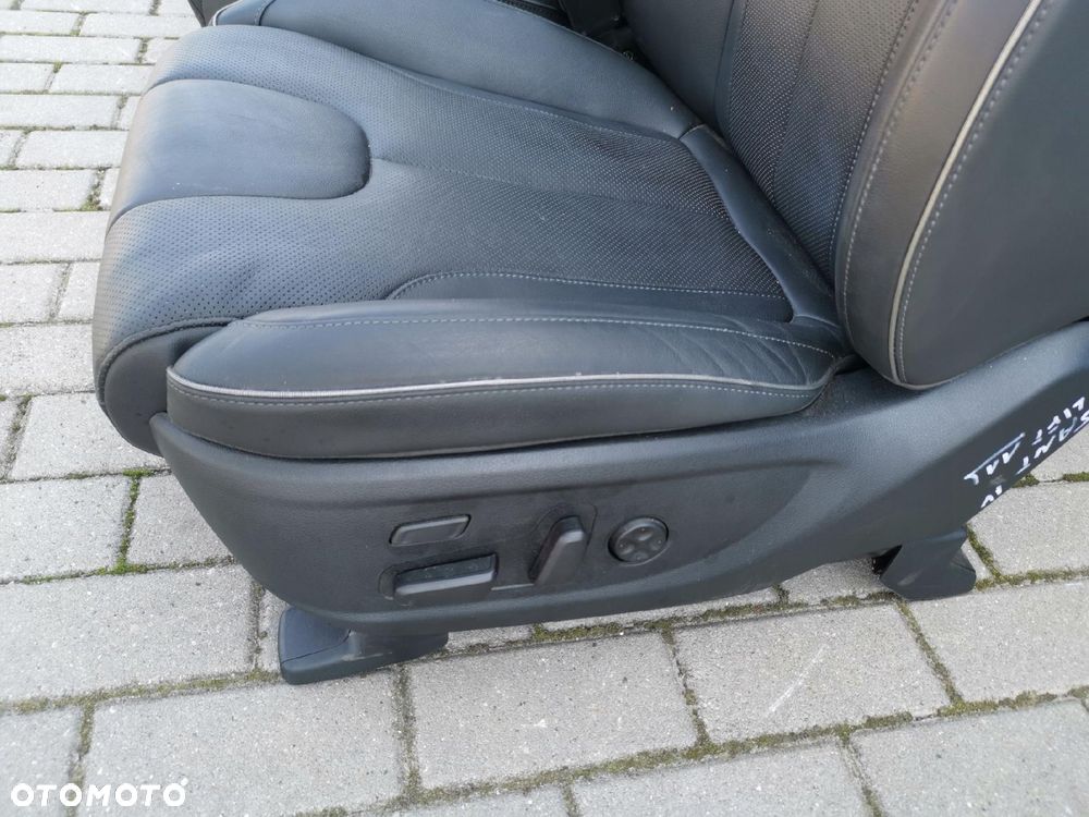 HYUNDAI SANTA FE IV LIFT KOMPLET FOTELI SKORA FOTELE KANAPA BOCZKI - 3