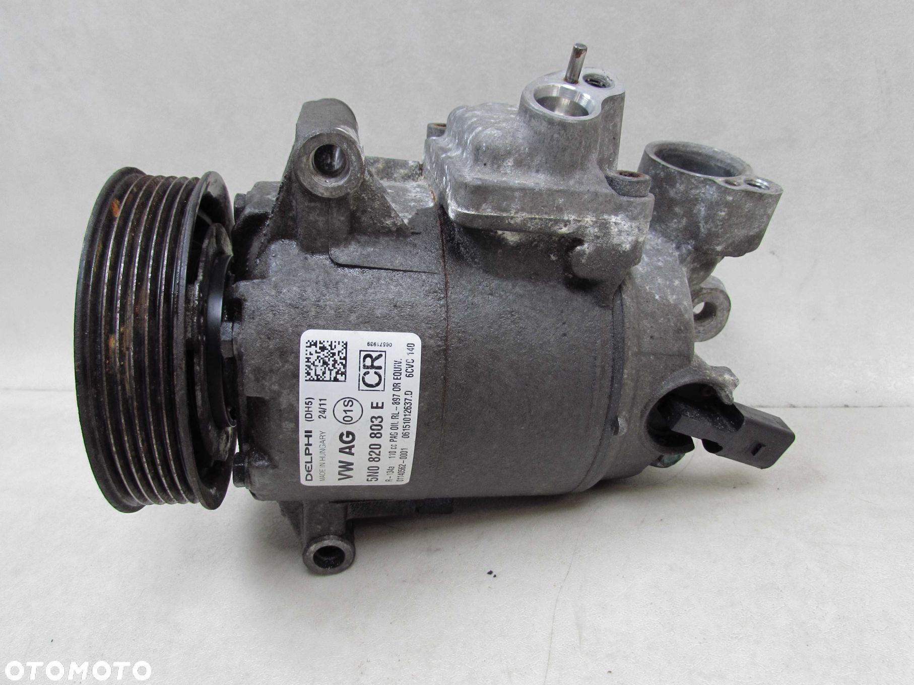 VW AUDI SKODA SEAT 1.6 TDI SPREZARKA KOMPRESOR KLIMATYZACJI 5N0820803E 447190-6674 - 1