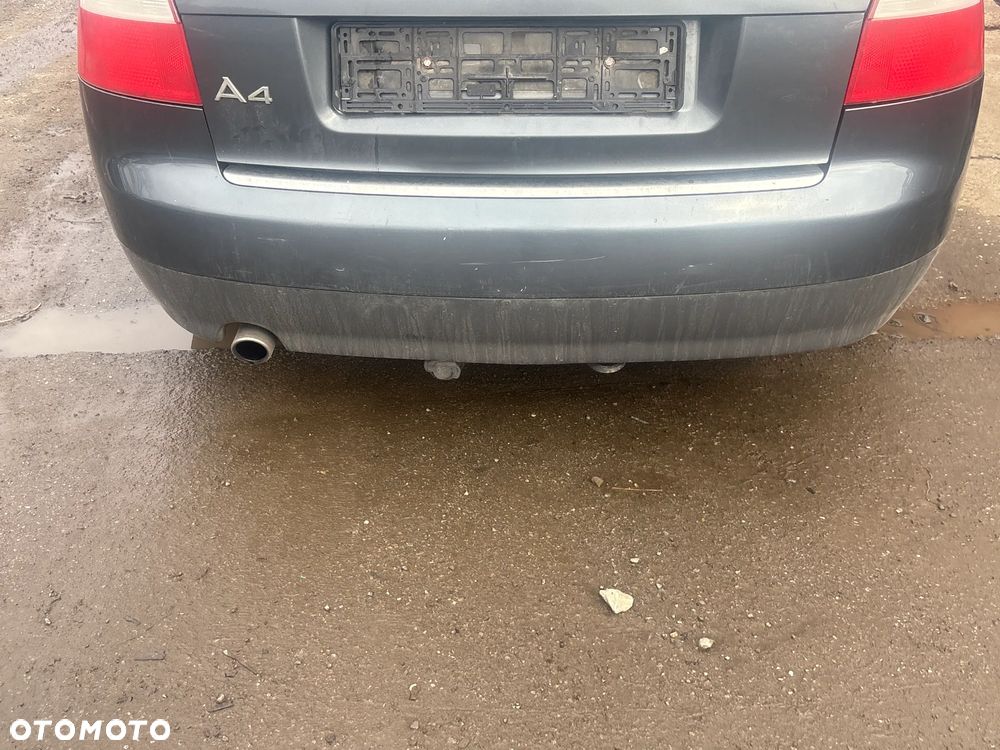 ZDERZAK TYLNY AUDI A4 B6 2001R KOD LAKIERU LX7Z - 1
