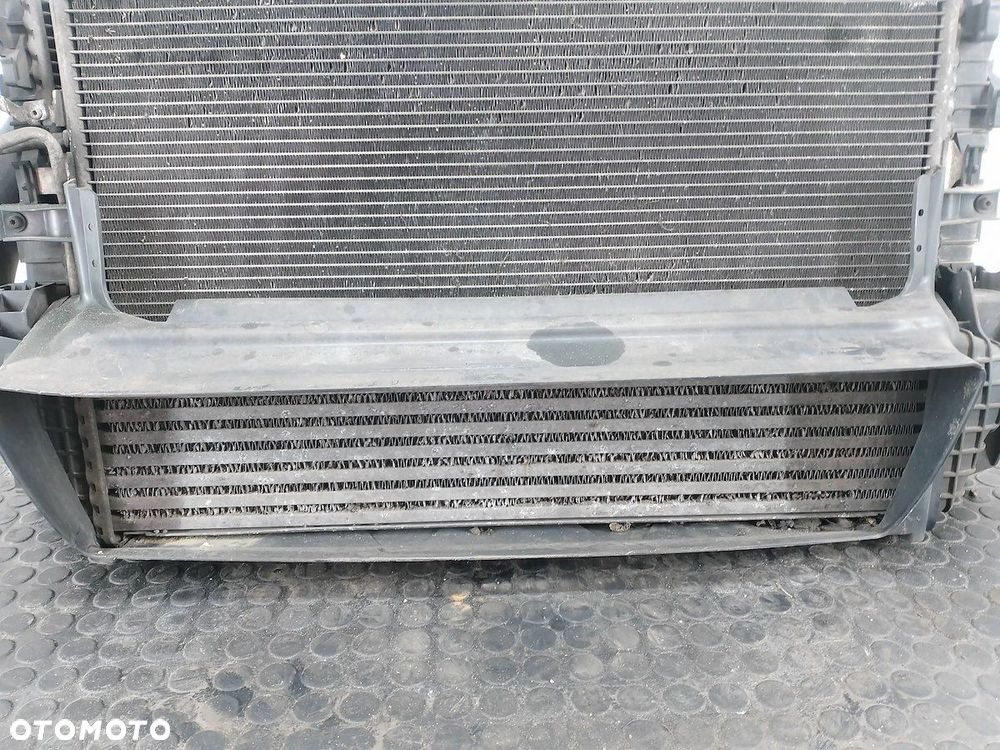 ZESTAW CHŁODNIC WODA KLIMA INTELCOOLER WENTYLATOR VOLVO V50 4N5H-19710-BD - 12