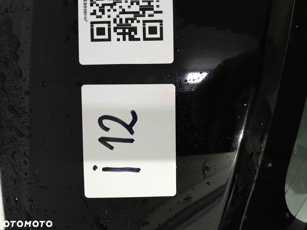 KLAPA TYŁ TYLNA BAGAŻNIKA | ALFA ROMEO MITO I HB 601 CZARNY - 4