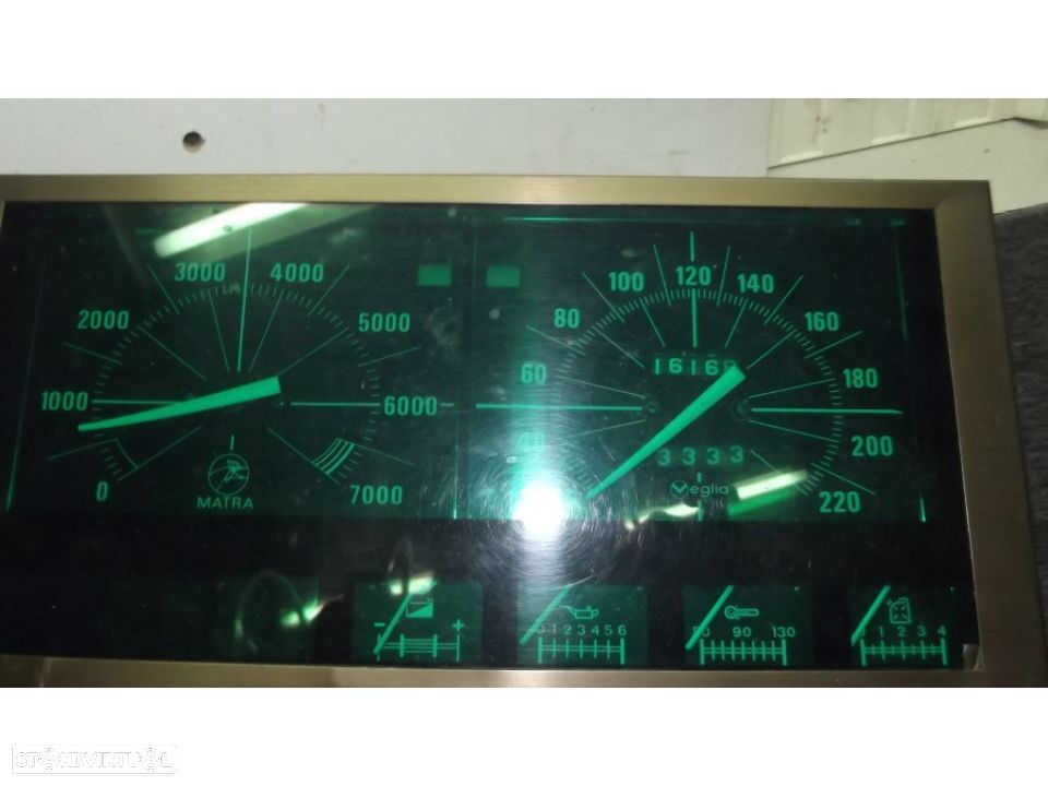 matra bagheera quadrante conta kms em bom estado - 5