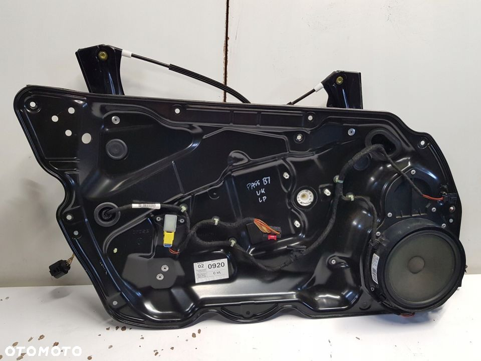 mechanizm szyby lewy przód VW Passat B7 - 1
