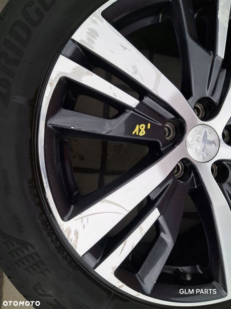 peugeot 3008 ii felgi koła aluminiowe18" 9809687377 5x108 - 6
