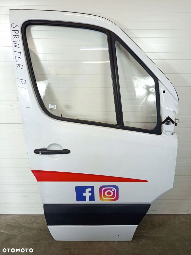 DRZWI PRAWY PRZÓD PRAWE PRZEDNIE MERCEDES SPRINTER W906 9147 - 1