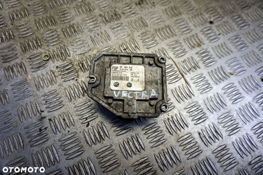 STEROWNIK SILNIKA KOMPUTER VECTRA C 1.8 16V 55354416 5WK9374 OPEL 2002-2005 - 1