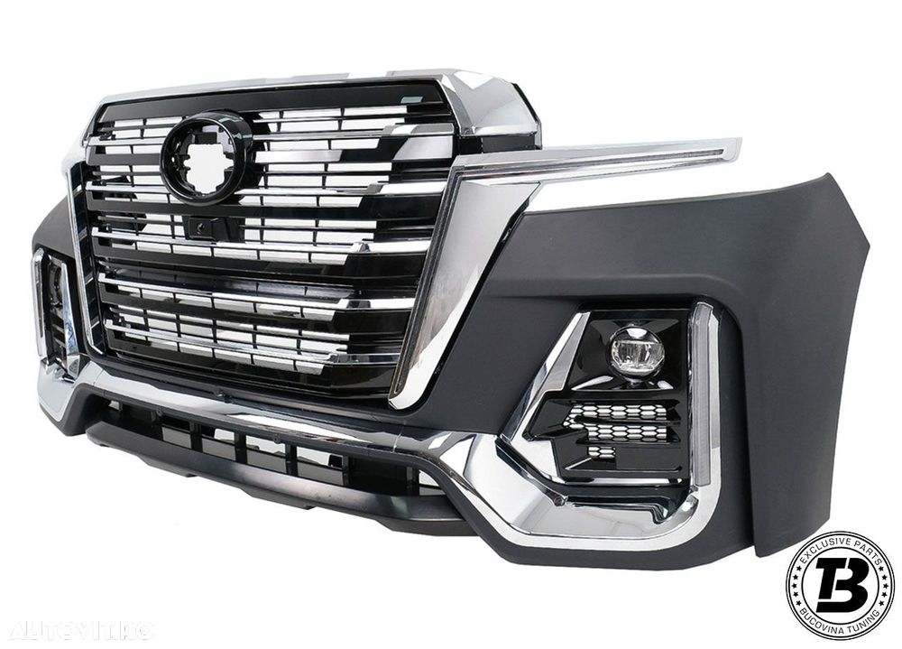 Pachet Exterior compatibil cu Toyota Land Cruiser FJ 200 conversie la 2022 Design - 5