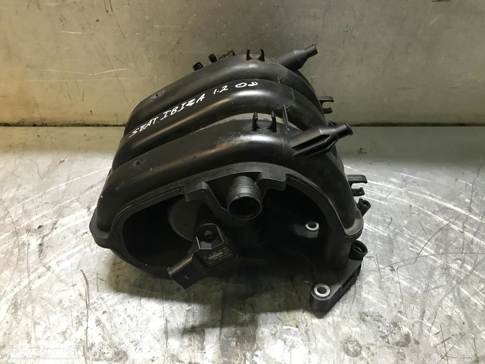COLECTOR / COLETOR DE ADMISSÃO SEAT IBIZA 6J / VOLKSWAGEN POLO 6R 1.2i 12V 03E129711D - 2