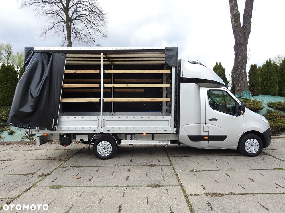 Renault MASTER PLANDEKA 8 PALET WEBASTO TEMPOMAT NAWIGACJA KLIMATYZACJA PNEUMATYKA  170KM - 9