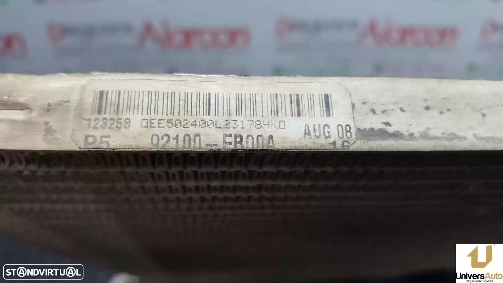 CONDENSADOR / RADIADOR AR CONDICIONADO NISSAN PATHFINDER III 2008 -92100EB01A - 1