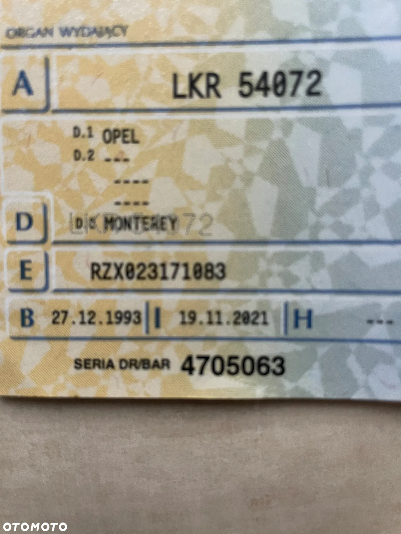 Opel Monterey 3.5 V6 - 6