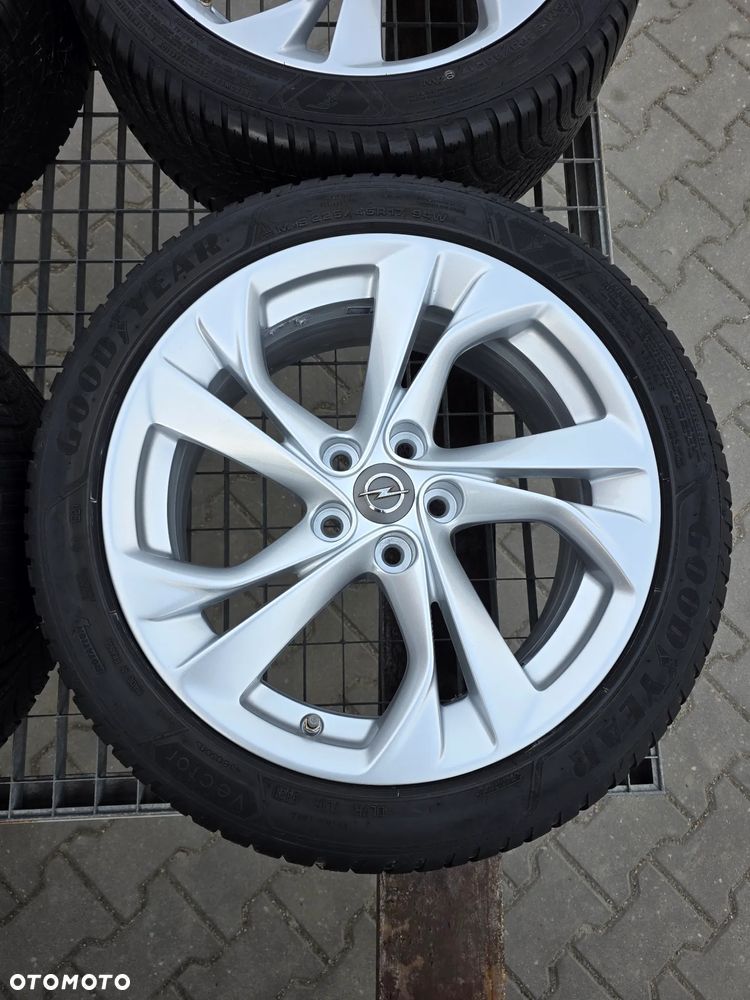 OPEL ASTRA K MOKKA ASTRA J KOŁA FELGI ALUMINIOWE OPONY WIELOSEZONOWE 5X105 R17 CZUJNIKI TPMS - 2