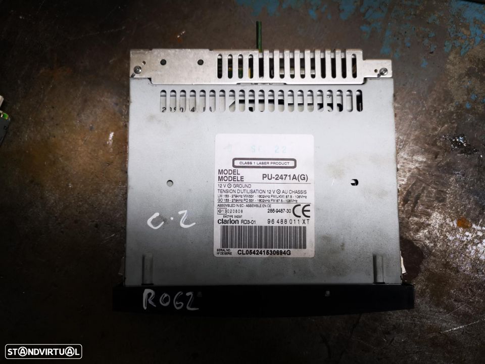 CITROEN C2 RÁDIO R062 - 2