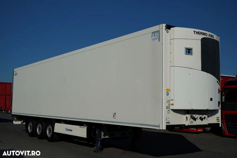 Krone CAMION FRIGORIFER KRONE / THERMO KING SLX 300 / PUNȚĂ RIDICATĂ - 1