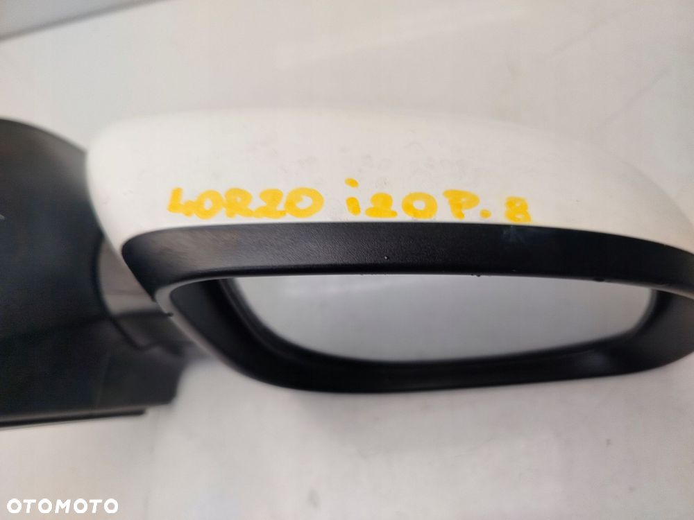 hyundai i20 i lift 12r- lusterko prawe zewnętrzne 8 pinów phw - 2