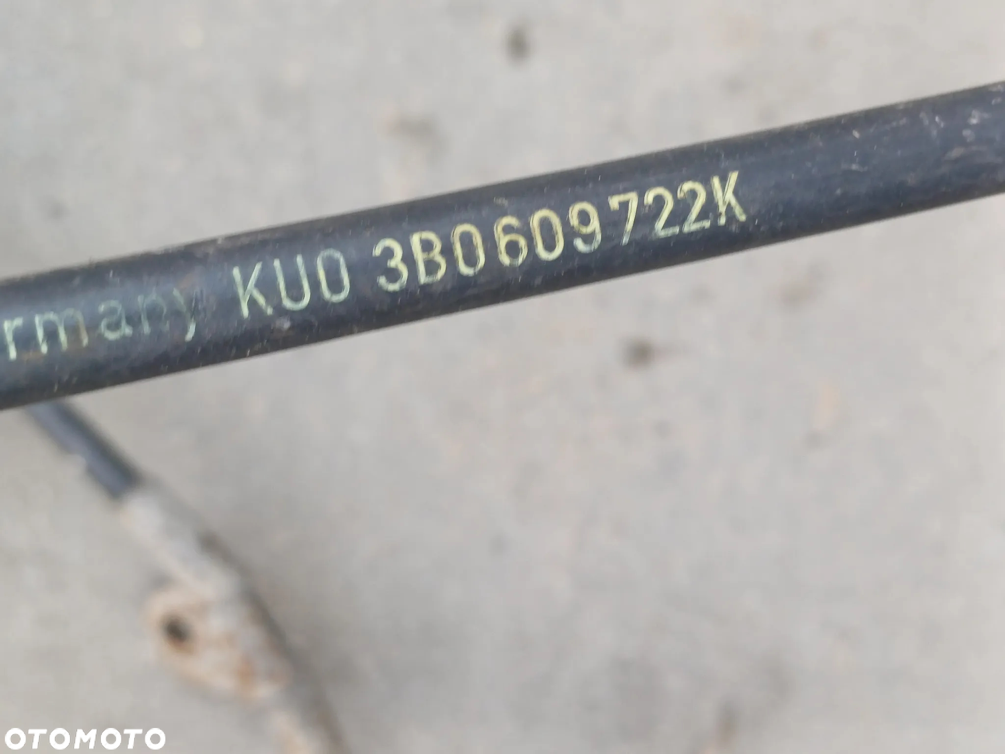 VW PASSAT B5 Linka hamulca ręcznego 3B0609722K - 5