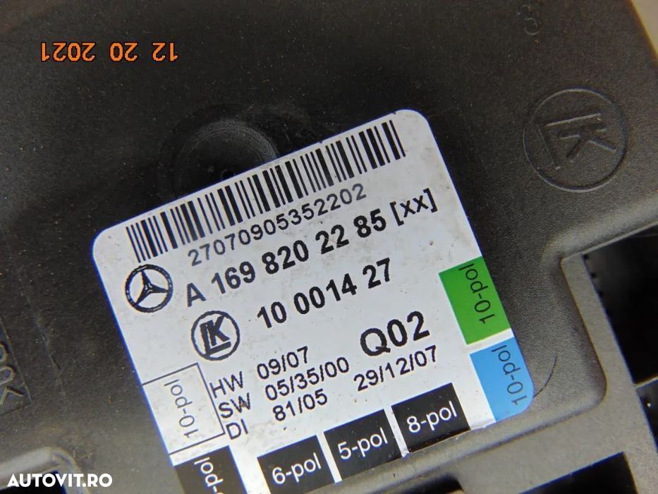 Modul usa Mercedes A Class w169 B Class w245 modul confort usa fata sp - 1