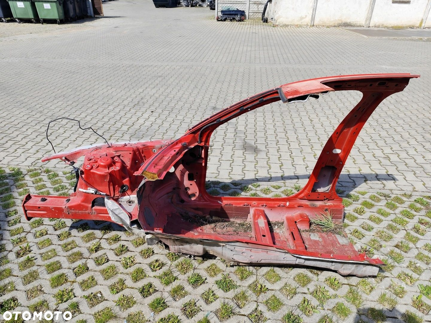 AUDI RS6 C7 ĆWIARTKA FARTUCH PODŁUŻNICA PRÓG SŁUPEK PRZÓD PRAWA LZ3M - 3