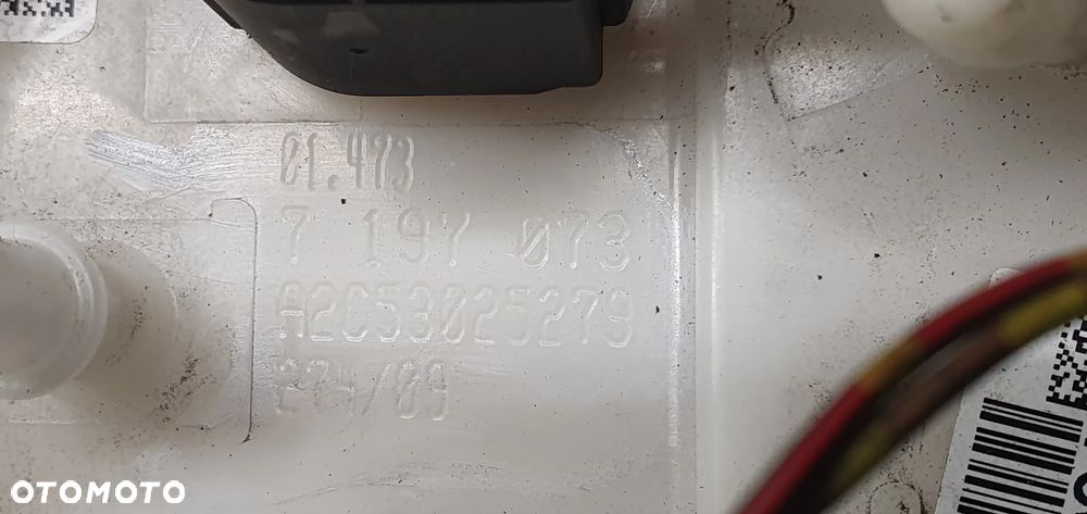 Pływak pompka paliwa czujnik poziomu paliwa BMW I E81 E87 2.0i 7162394 7197073 - 9