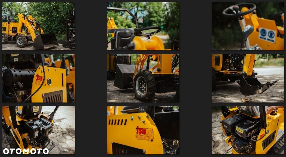 Inny JSB Mini MS-L116KN Mini Ładowarka przegubowa - 6