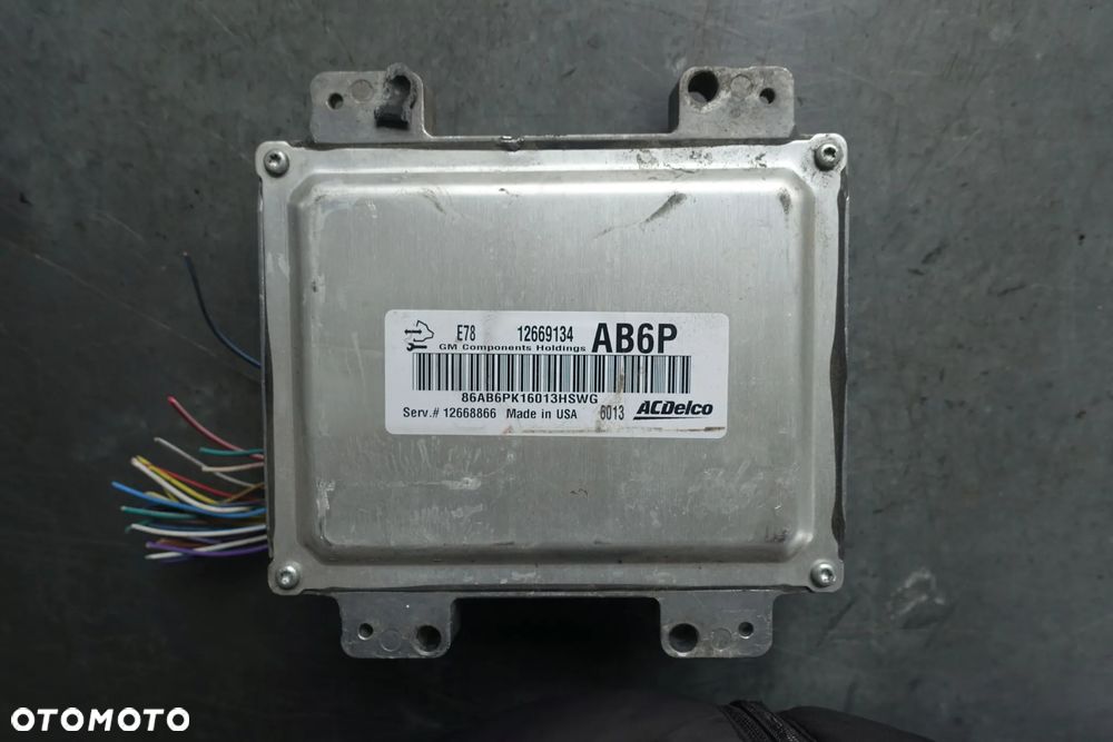 STEROWNIK KOMPUTER SILNIKA OPEL ADAM CORSA E 1.2 12669134 - 1