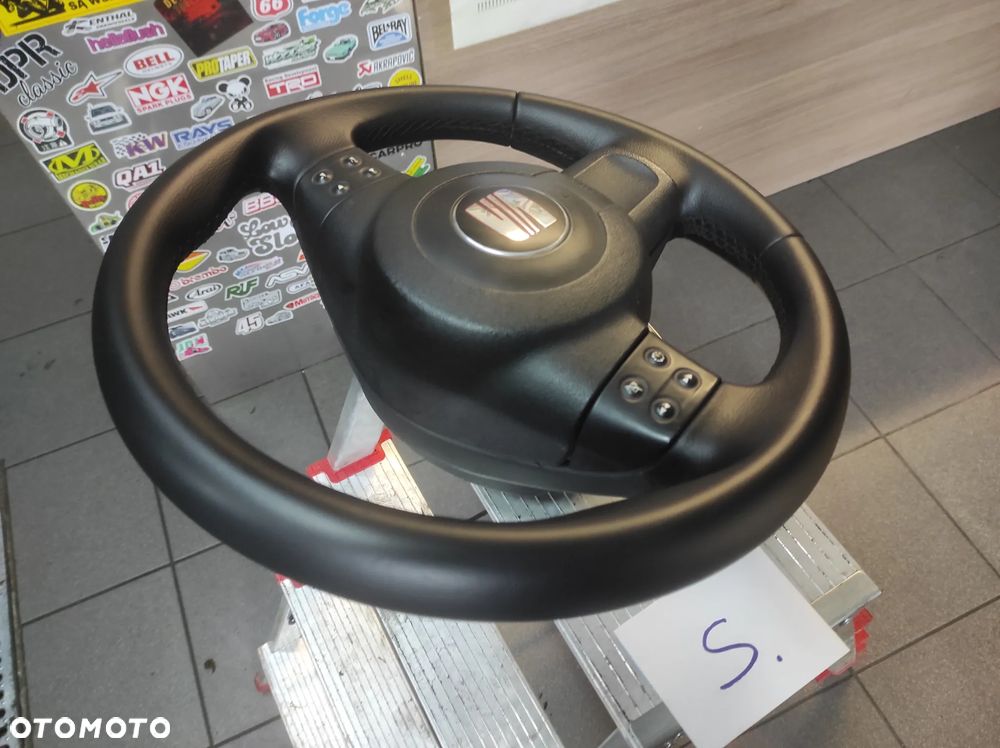 KIEROWNICA SKÓRZANA MULTIFUNKCJA SEAT LEON 2 ALTEA TOLEDO 3 ALTEA XL CAŁA WYSYŁKA !!!!! - 5