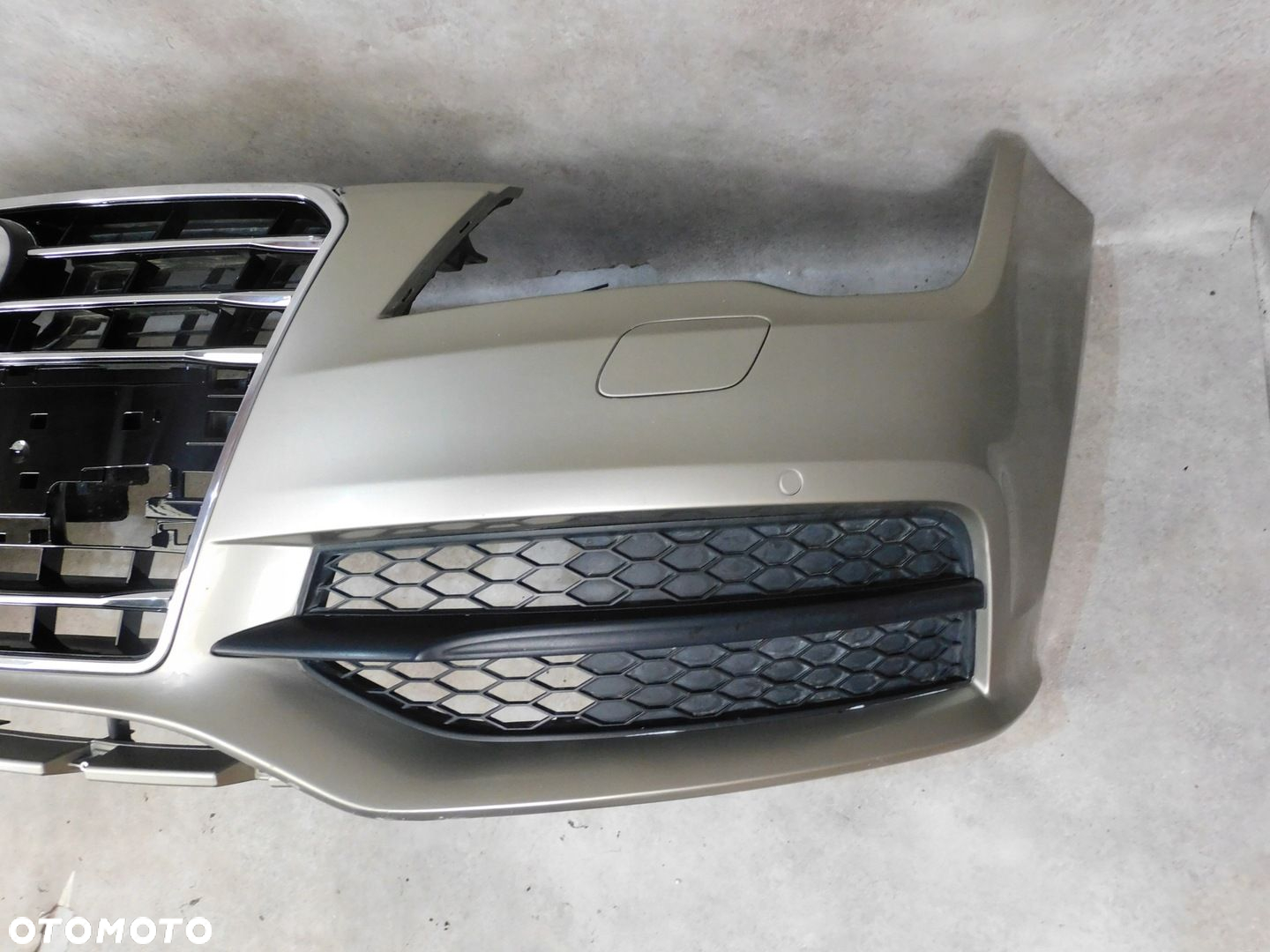AUDI A7 C7 4G8 S LINE ZDERZAK PRZÓD PRZEDNI KOMPLETNY PRZED LIFT 4XPDC - 10