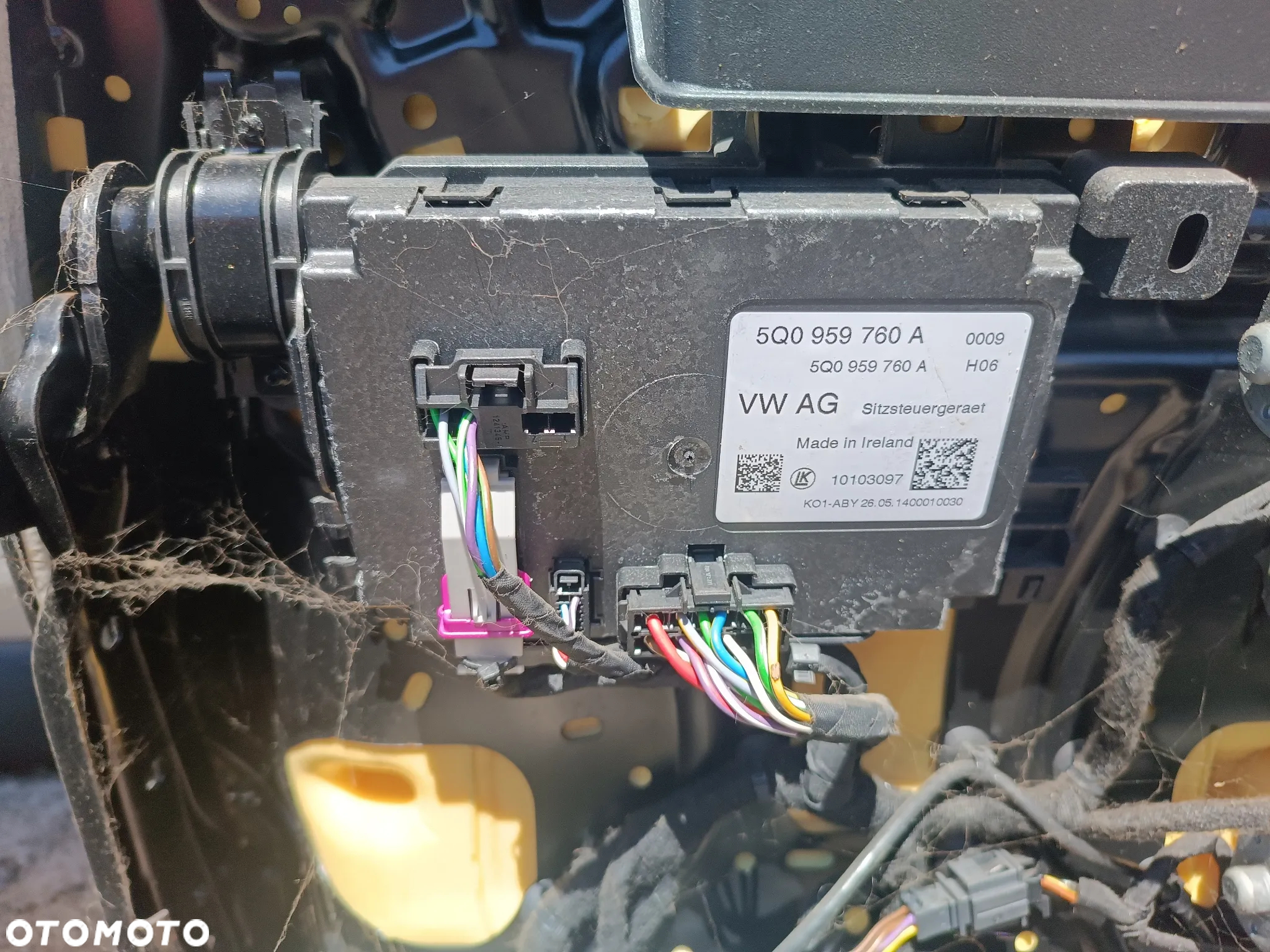 SKODA OCTAVIA 3 III KOMBI 2015R KOMPLET FOTELI SKÓRA PODGRZEWANE PRZÓD TYŁ GRZANE BOCZKI EUROPA ELEKTRYCZNE KOMPLETNE - 12