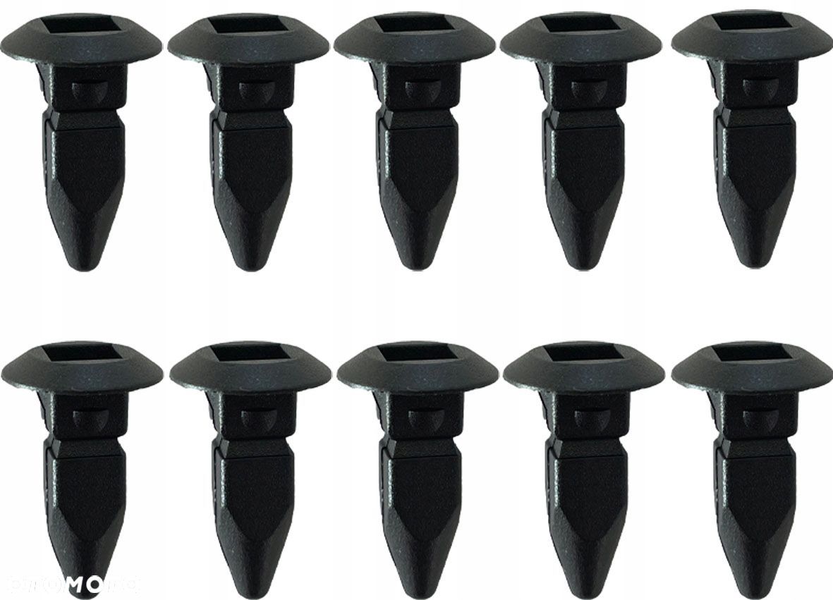 10x AUDI VW SEAT SKODA SPINKA KOSTKA OSŁON ZDERZAK - 1