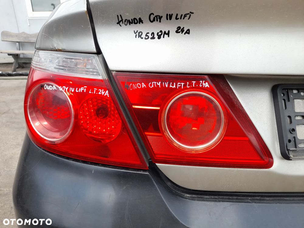 HONDA CITY IV LIFT LAMPA LEWY TYŁ LEWA TYLNA KLAPA W KLAPĘ Z KLAPY - 10