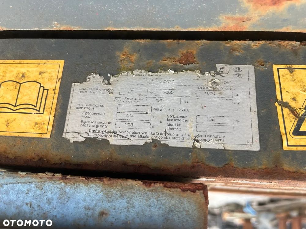 Pozycjoner wideł Kaup 2.5T411AH ID OS166 - 5