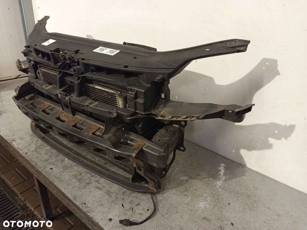 ^ PAS PRZEDNI VOLKSWAGEN VW GOLF VI 6 PLUS + 2.0 TDI BELKA WZMOCNIENIE CZOŁOWE CHŁODNICA WODY OBUDOWA WENTYLATORY - 2